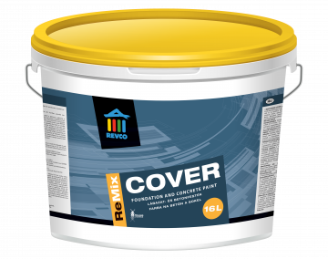 Revco Remix COVER lábazat és betonfesték 4L Brown - Padlófesték, betonfesték, palafesték, lábazatfesték
