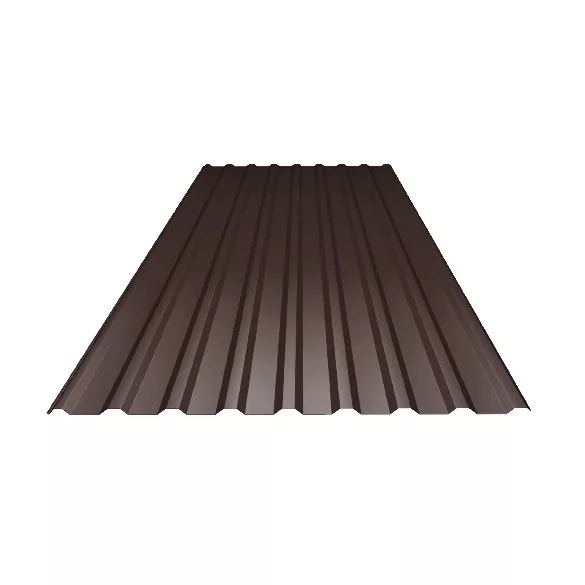 T-18 Trapézlemez 0,4mm RAL 8017 (BARNA) fényes 2,3m2 - Tetőfedés
