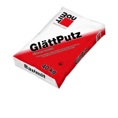 Baumit Glattputz gépi gipszes vakolat 40kg/zsák - Vakolat, csemperagasztó, habarcs, cement, szilikon