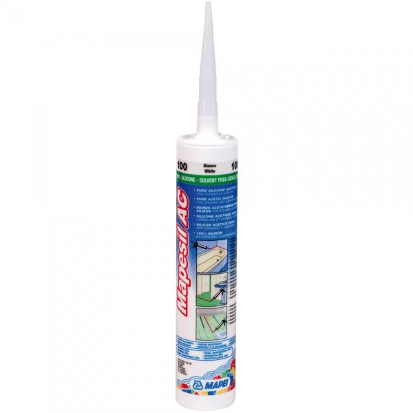 Mapei Mapesil AC 310ml 123-Antikfehér - Vakolat, csemperagasztó, habarcs, cement, szilikon