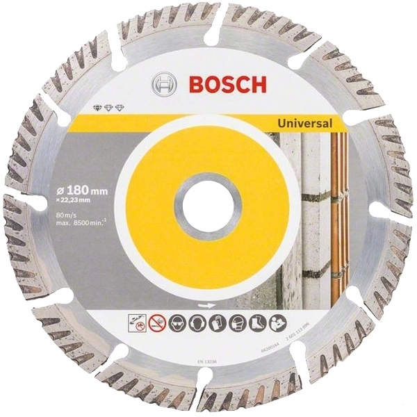 Bosch Univerzális szegmentált gyémánt vágótárcsa 180Q - Szerszám, szerszámgép
