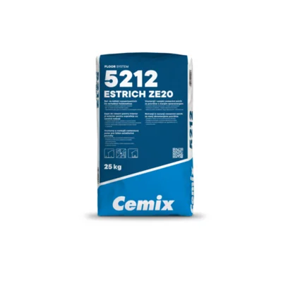 Cemix Estrich ZE20 25kg 48/# - Aljzatkiegyenlítők