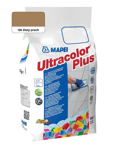 Mapei Ultracolor PLUS 135-Alu Aranypor 5kg - Vakolat, csemperagasztó, habarcs, cement, szilikon
