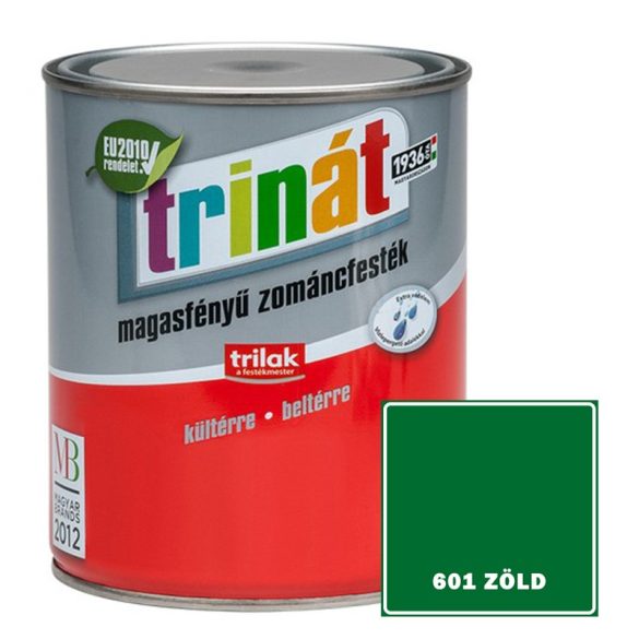 Trinát SÖTÉTZÖLD Zománcfesték 1LIT. - Festék, lakk, lazúr