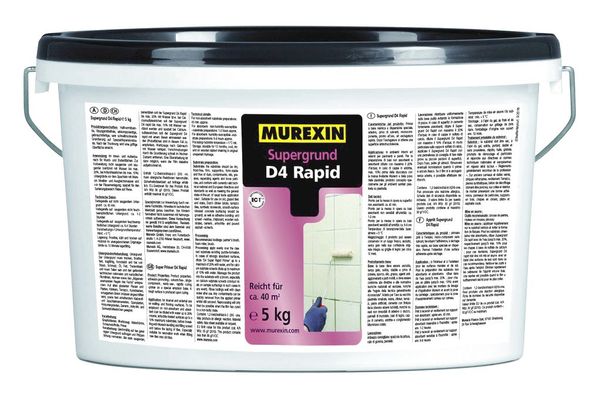 Murexin D4 Tapadóhíd Rapid 5 kg - Vakolat, csemperagasztó, habarcs, cement, szilikon