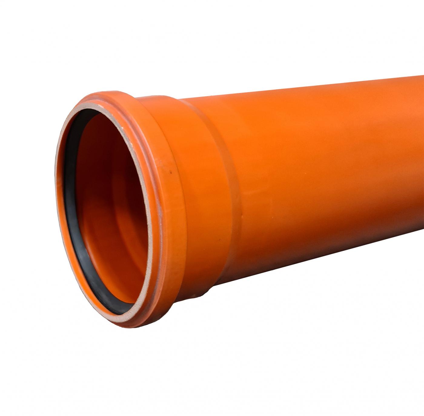 STEBO Csatornacső tokos 160/1 PVC - Ereszcsatorna