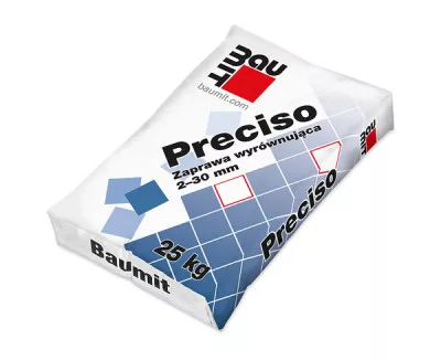 Baumit Preciso aljzatkiegyenlítő javítóhabarcs 25kg/zsák - Esztrich, szárazbeton, betonjavító, korróziógátló, kiegészítő