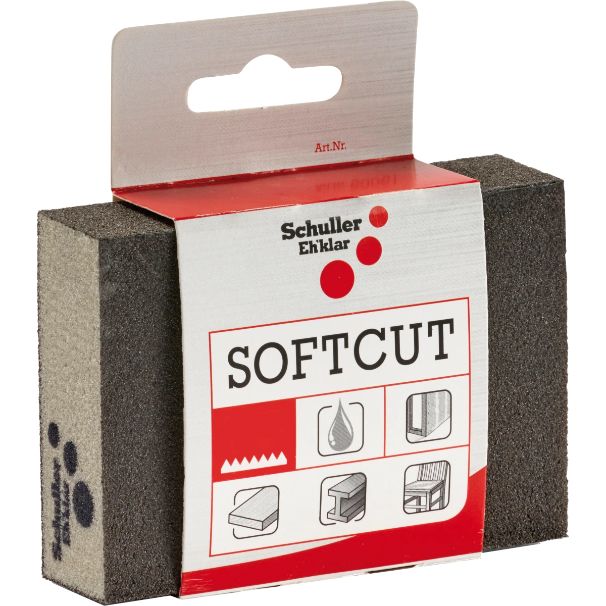 Schuller Softcut P80 Ind csiszolószivacs 100x70x28 - 60005 - Kerti- és kéziszerszám