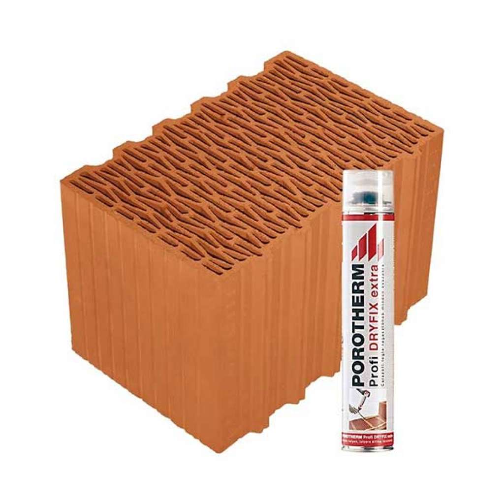 PTH 38 DRYFIX Profi tégla habbal/ 60DB / RAKLAP/ 38x25x24,9 - Tégla
